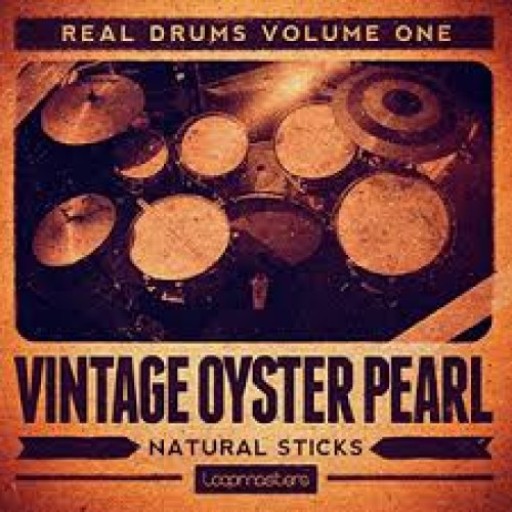 Real Drums Vol 1 Vintage Oyster Pearl