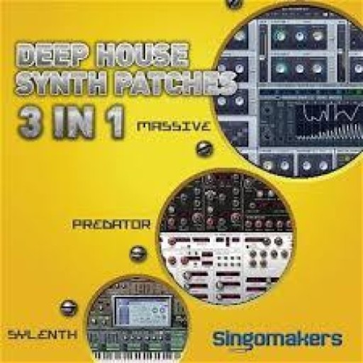 Deep House Synth Patches 3 in 1